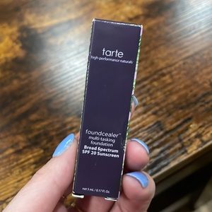 New Tarte foundcealer mini in 36G medium-tan honey